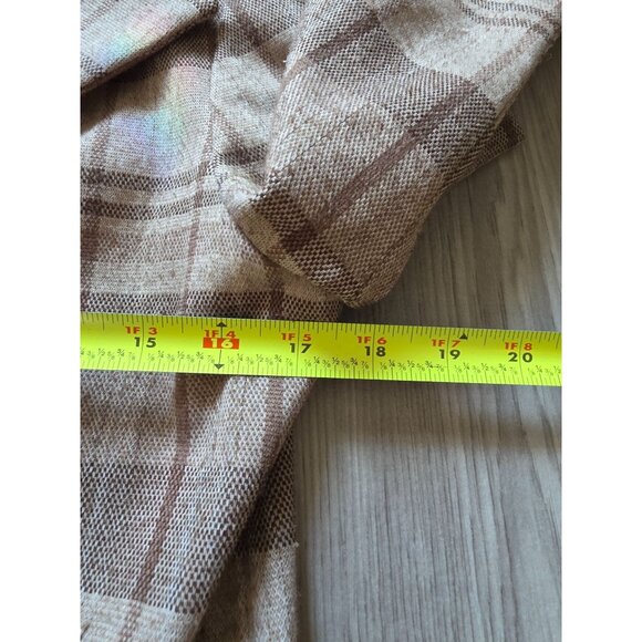 Glen Echo Sportswear Plaid Wool Womens Blazer & Wide-Leg Pants Set Size 8 - Picture 15 of 15